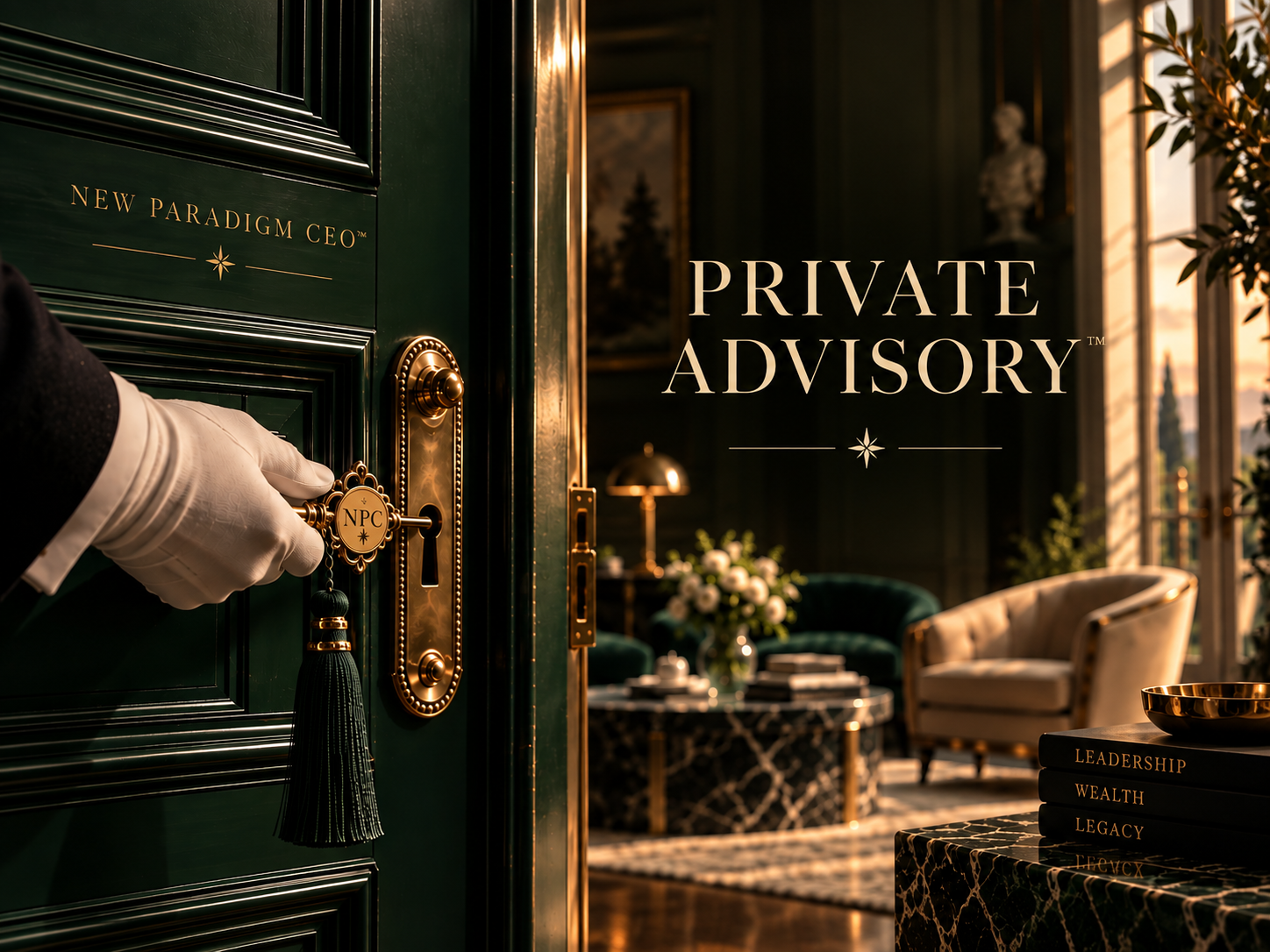 An open door — New Paradigm CEO™, Private Advisory